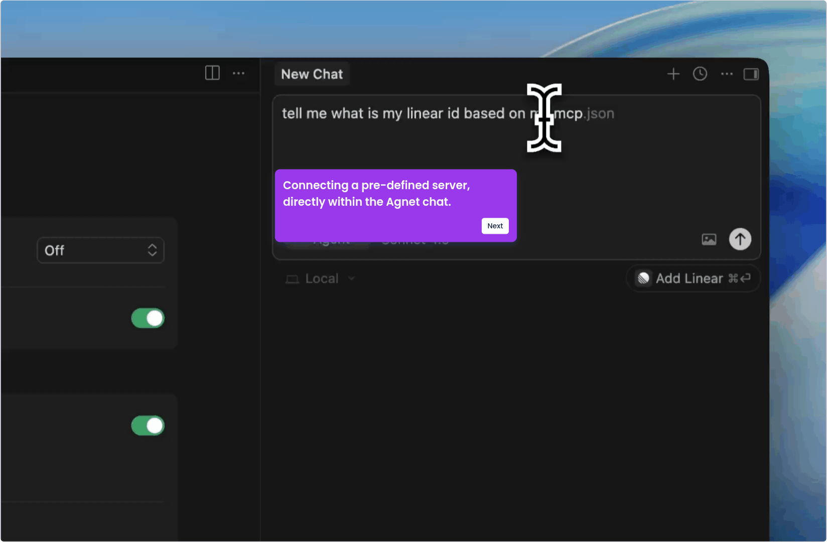 In-Client Authentication